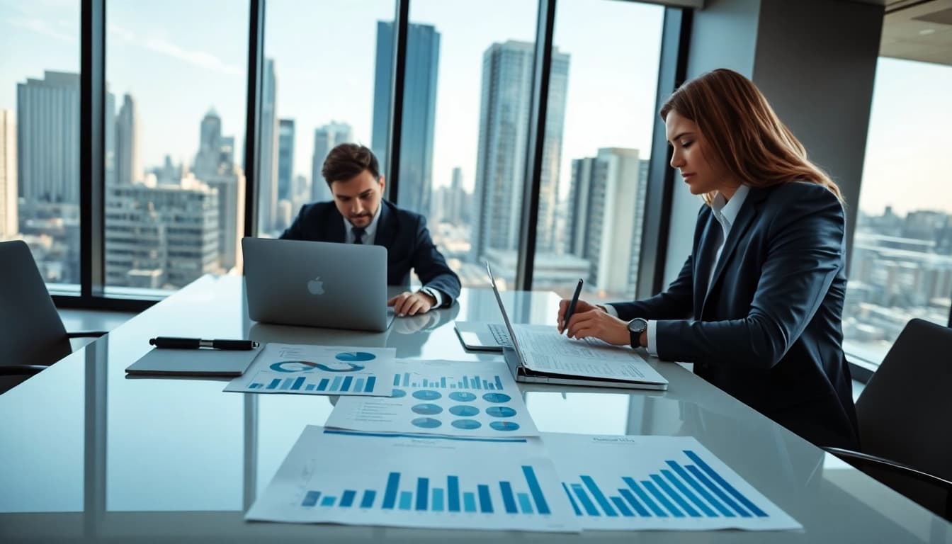 Engaging in a Bid-No-Bid Analysis to assess project opportunities in a professional office.