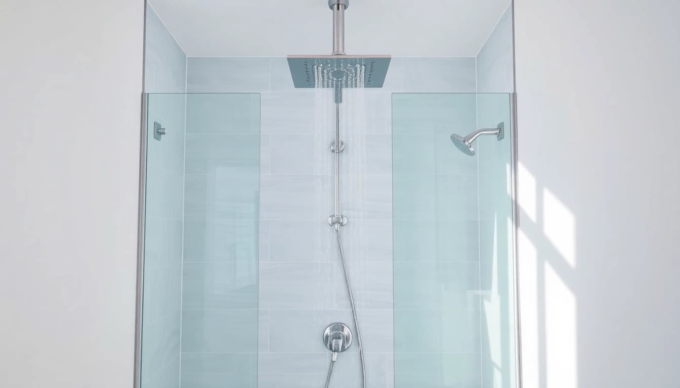 Experience luxury with Sunny Shower USA Inc's modern shower system.