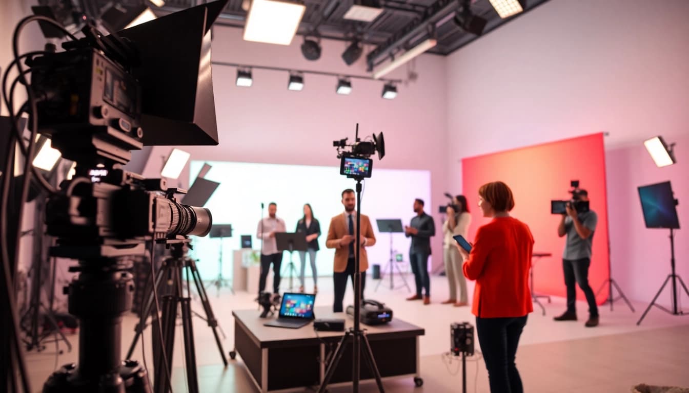 Engaging product demonstrations captured during a professional videography session.