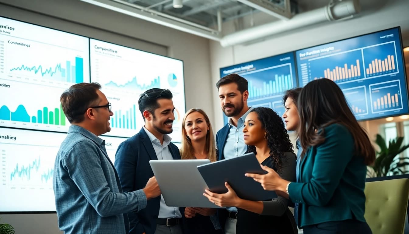 Enhance b2b competitive intelligence through teamwork and real-time data analysis.
