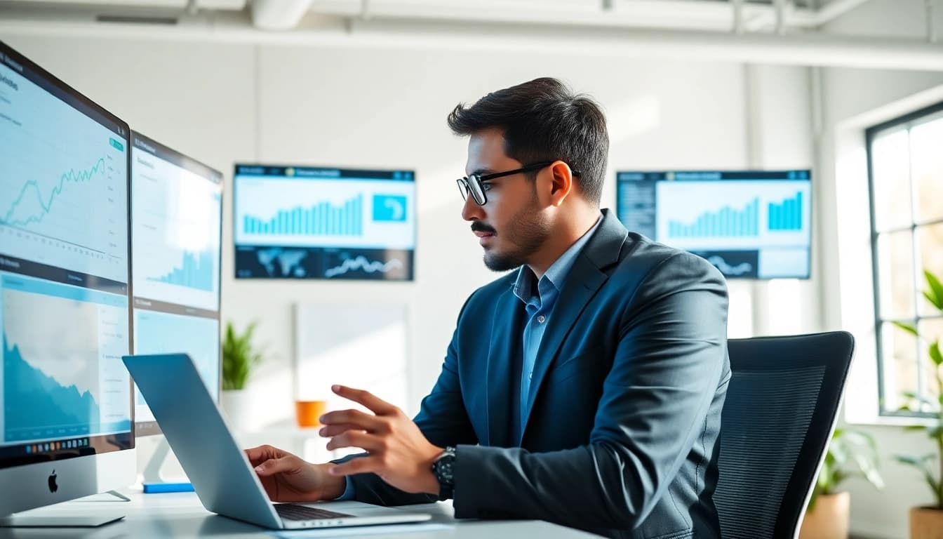 Boost your business with Search Engine Optimization Clearwater strategies in an energetic office setting.