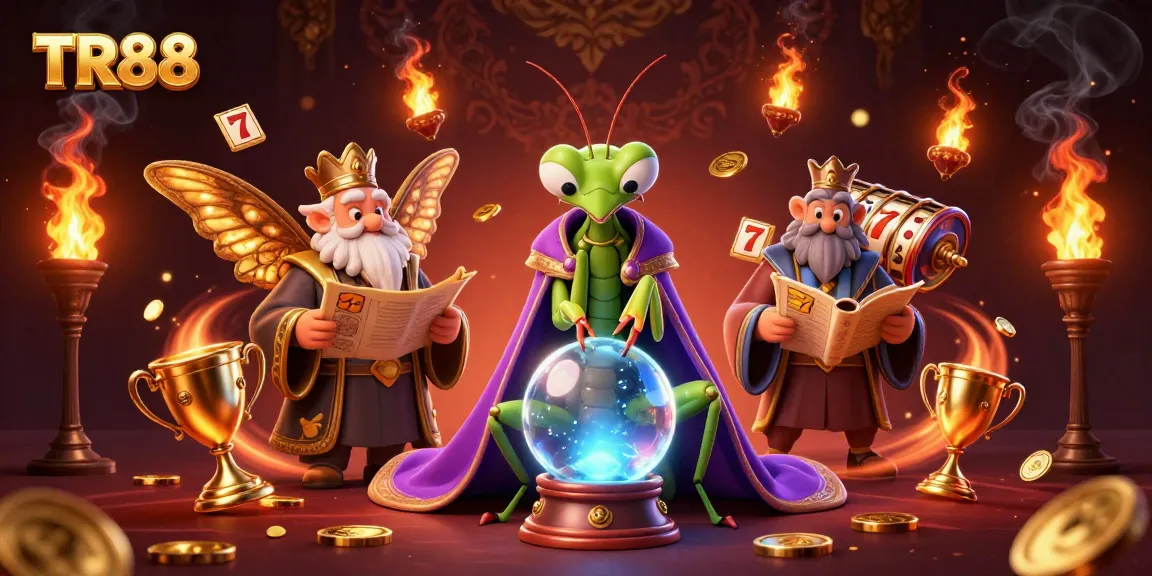 Engage in thrilling TR88 slot games with captivating characters and dynamic casino elements.