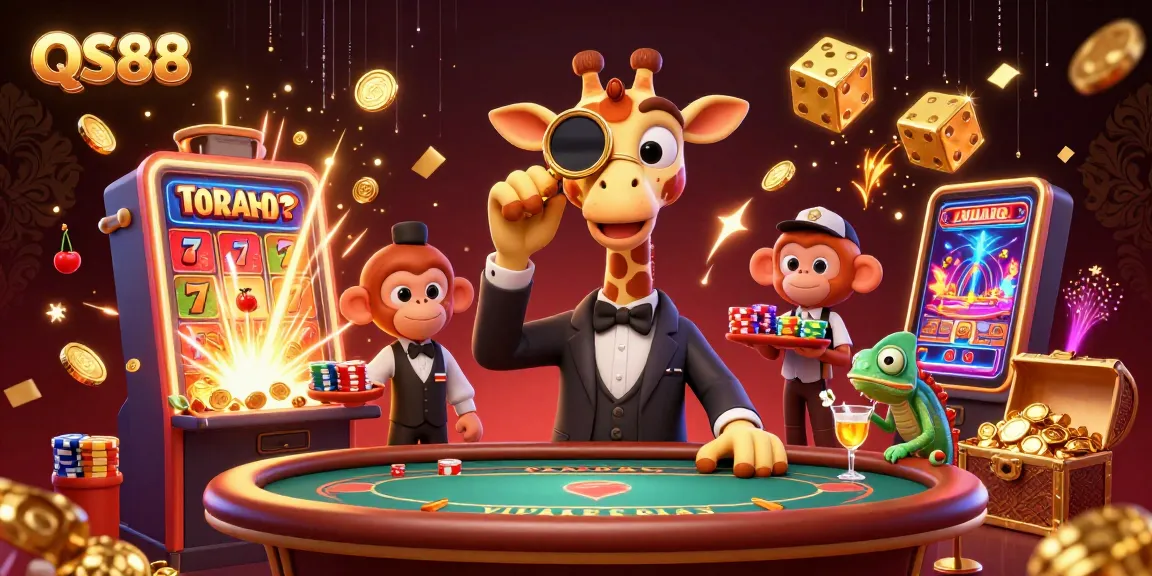 Win big at QS88 while enjoying a lavish casino experience with vibrant characters and dynamic games.