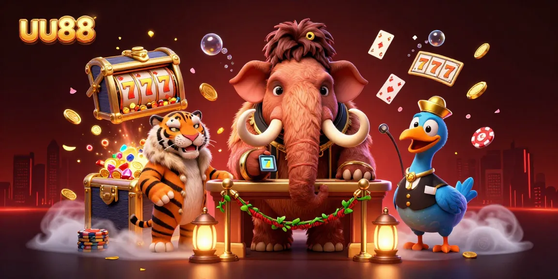 Experience uu88's exhilarating casino adventure with captivating characters and exciting gaming elements.