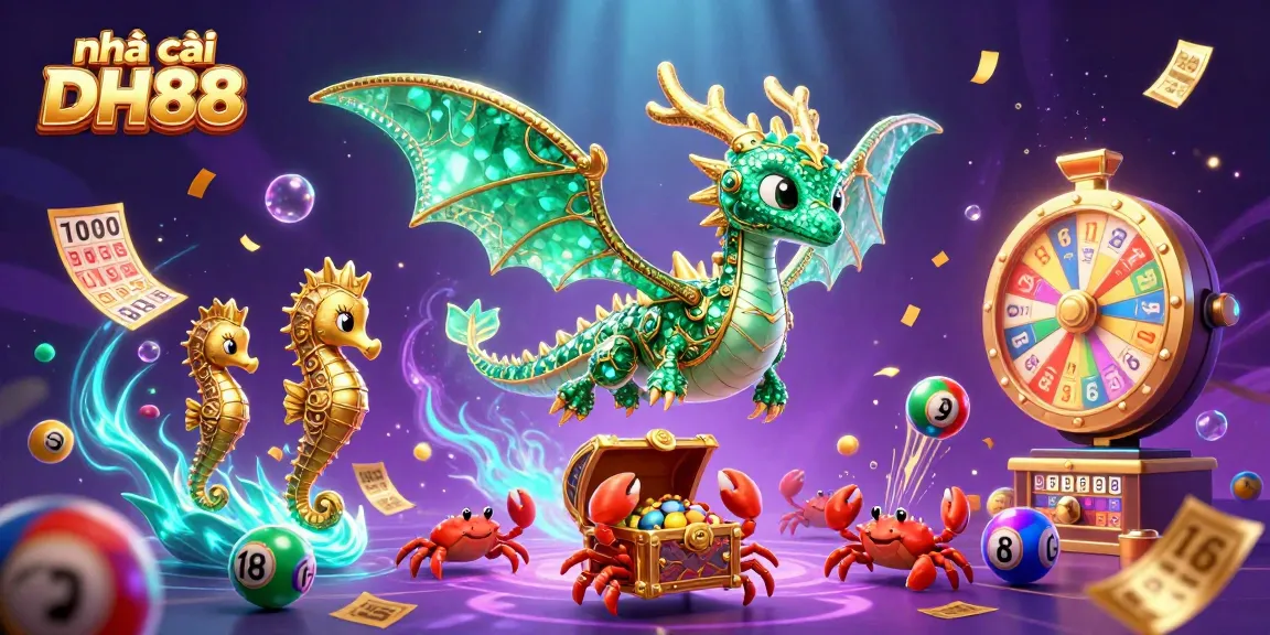 Players enjoy thrilling games at nhà cái DH88, winning with vibrant lottery elements and live action!